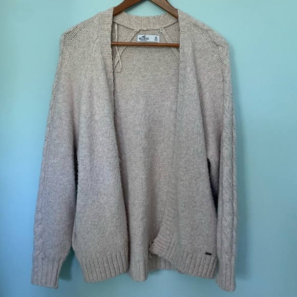 Knit Hollister Cardigan Sweater - Picture 2 of 5